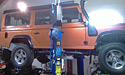 Montáž přední a zadní ARB uzávěrky diferenciálu Land Rover Defender 110 2010