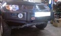 Montáž ARB pevnostního nárazníku - Mitsubishi L200 2008