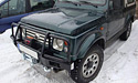 Montáž ARB nárazníku a Warn navijáku Suzuki Samurai