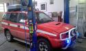 Montáž navijáku Warn - Nissan Terrano II